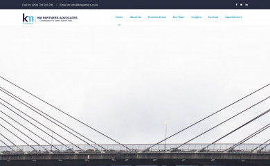 kmpartners.co.ke screenshot