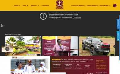 kmtc.ac.ke screenshot