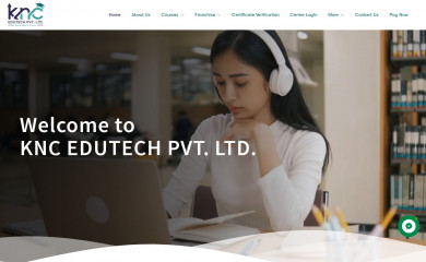 kncedutech.com screenshot