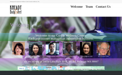 kneadybody.com screenshot