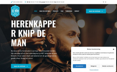 knipdeman.nl screenshot