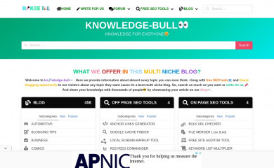 knowledge-bull.com screenshot
