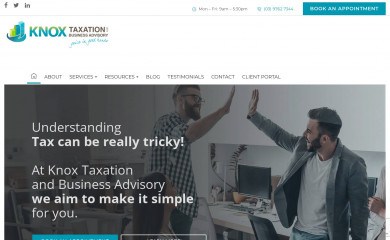 knoxtax.com.au screenshot