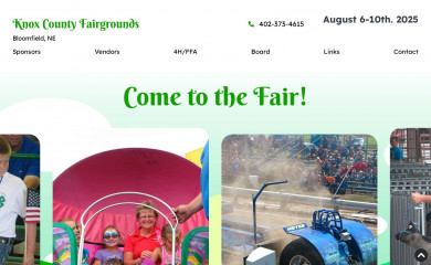 knoxcountyfairgrounds.com screenshot