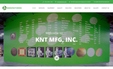 kntmfg.com screenshot