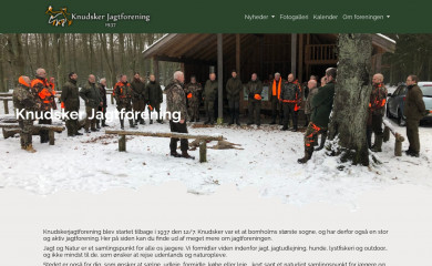 knudskerjagtforening.dk screenshot