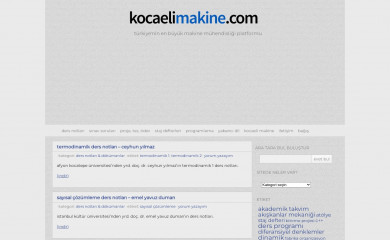 kocaelimakine.com screenshot