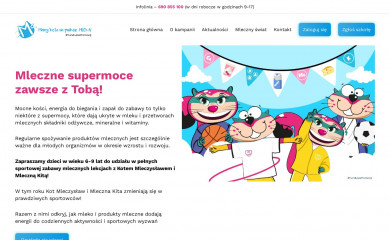 kochammleko.pl screenshot
