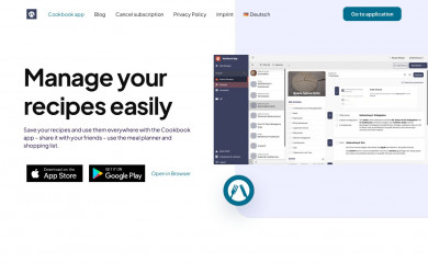 kochbuch-app.de screenshot