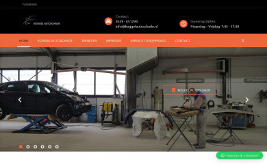 koggelautoschade.nl screenshot