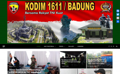 kodim1611badung.id screenshot