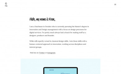 koen.cc screenshot
