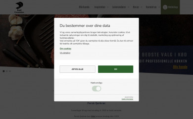 koedgrossisten.dk screenshot