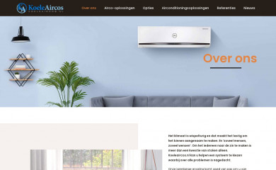 koeleaircos.nl screenshot
