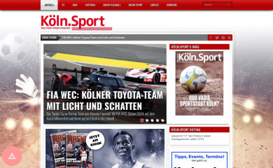 koelnsport.de screenshot