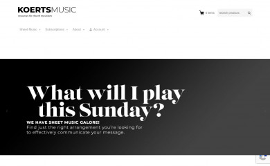 koertsmusic.com screenshot
