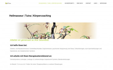 koerpertherapie-goettling.at screenshot