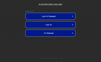kooora365.online screenshot