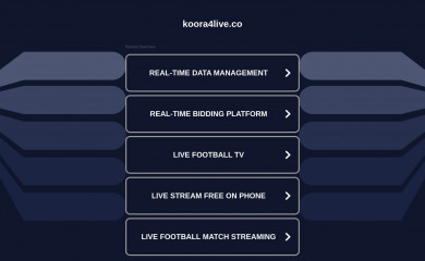 koora4live.co screenshot
