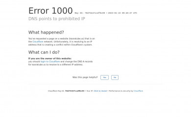 kooratube.us screenshot