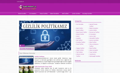 kolayevyemekleri.net screenshot