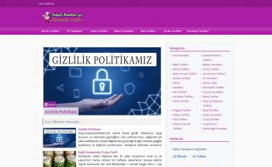 kolayevyemekleri.net screenshot