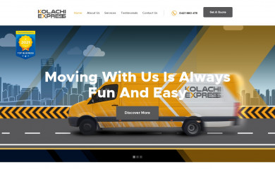 kolachiexpress.com.au screenshot