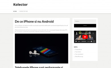 kolector.ro screenshot