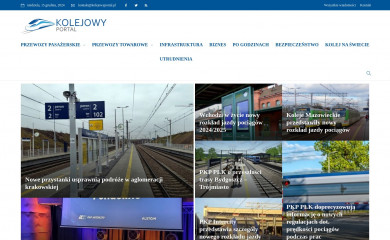 kolejowyportal.pl screenshot