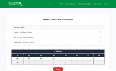 kolkataff.city screenshot