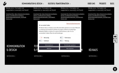 https://www.kommunikation-design.com/ screenshot