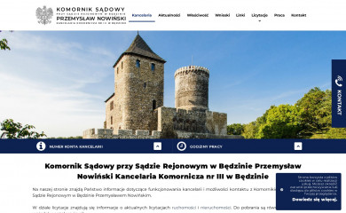komornik-bedzin.pl screenshot