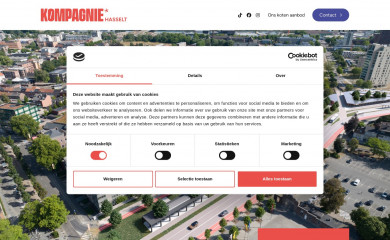 kompagnie.be screenshot