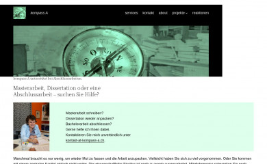 kompass-a.ch screenshot