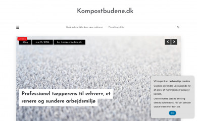 kompostbudene.dk screenshot