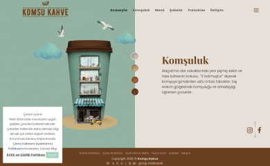 komsukahve.com screenshot