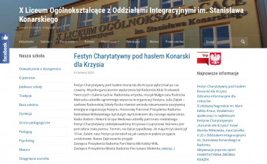 konarski.radom.pl screenshot