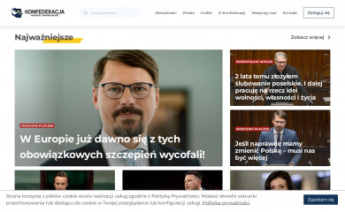 konfederacja.pl screenshot