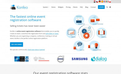 konfeo.com screenshot