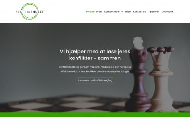 konflikthuset.dk screenshot