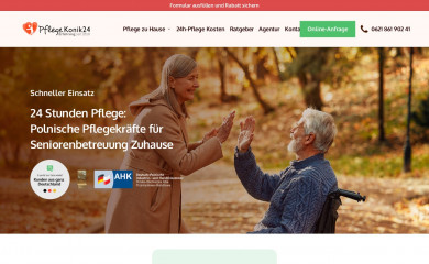 konikpflege24.de screenshot