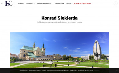 konradsiekierda.pl screenshot
