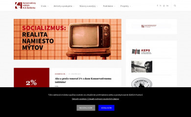 konzervativizmus.sk screenshot