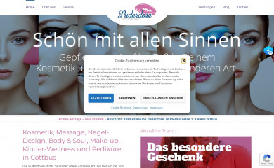 kosmetik-cottbus.de screenshot