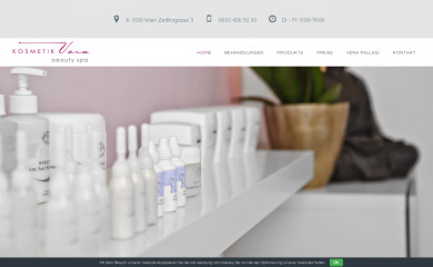 kosmetik-vera.at screenshot