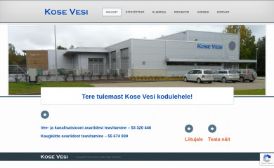 kosevesi.ee screenshot
