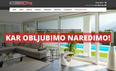 kosec-trade.si screenshot