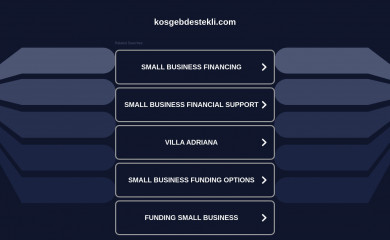 kosgebdestekli.com screenshot