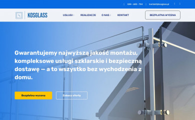kosglass.pl screenshot