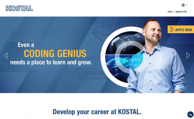 kostal-career.com screenshot